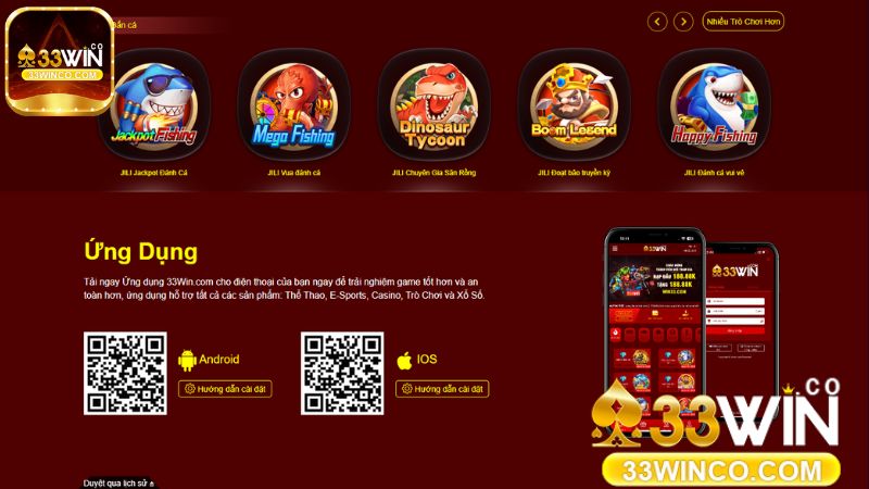 Bật mí cách tải game 33Win cá cược siêu mượt trên điện thoại