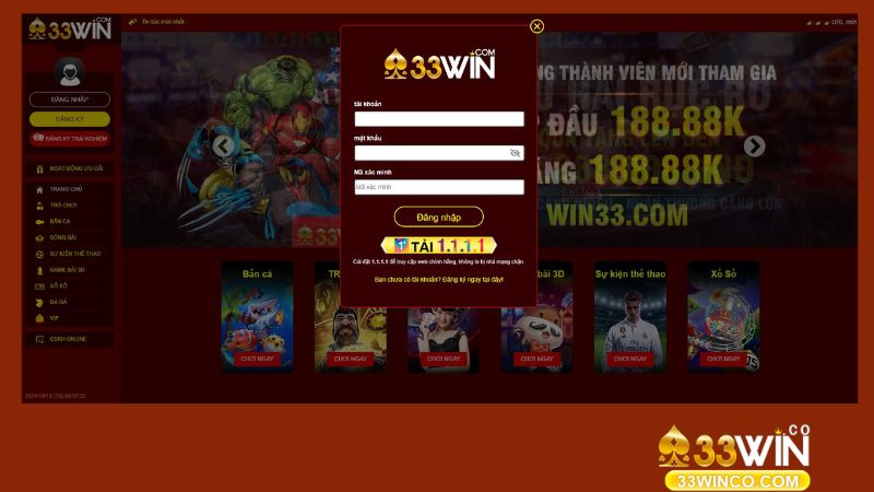 Cách chơi game bài 33Win qua 3 bước cơ bản