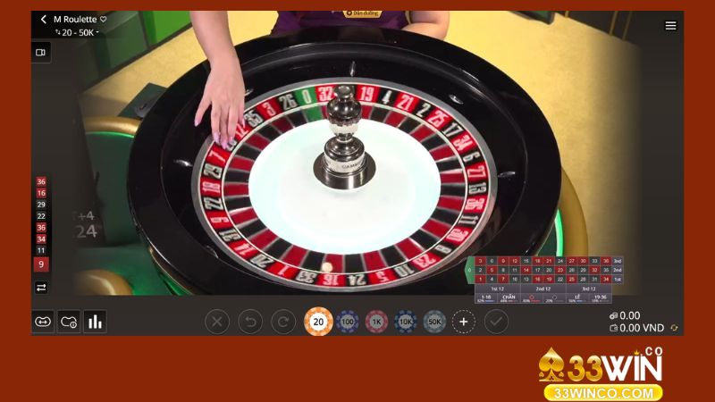 Kinh nghiệm chơi Roulette 33Win: Hiểu rõ cách hoạt động của bàn quay