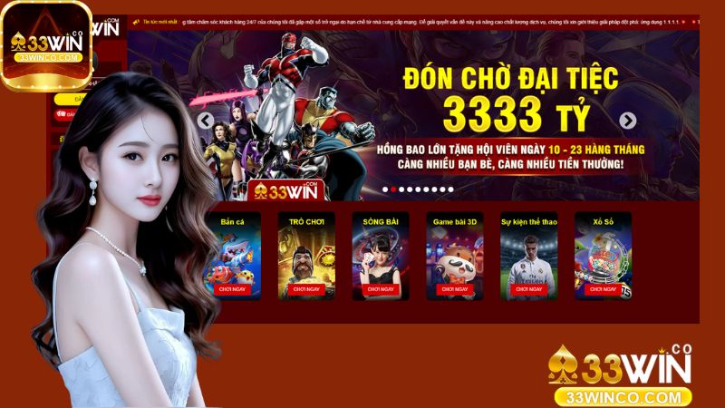 Lưu ý cần biết khi vào 33Win đăng ký